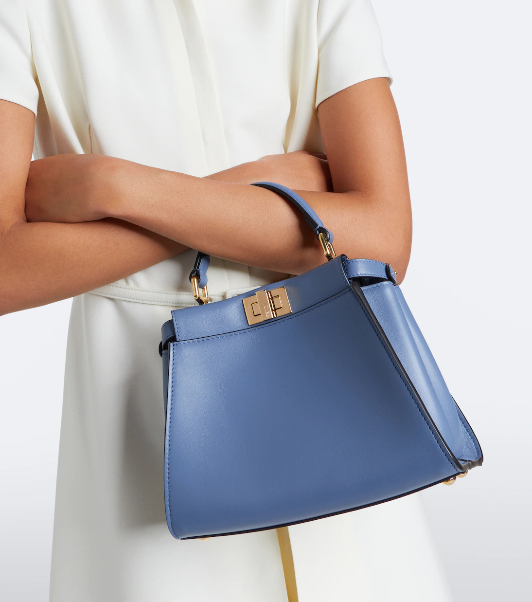 Peekaboo\u00ae Mini leather top-handle bag | Mytheresa (US/CA)