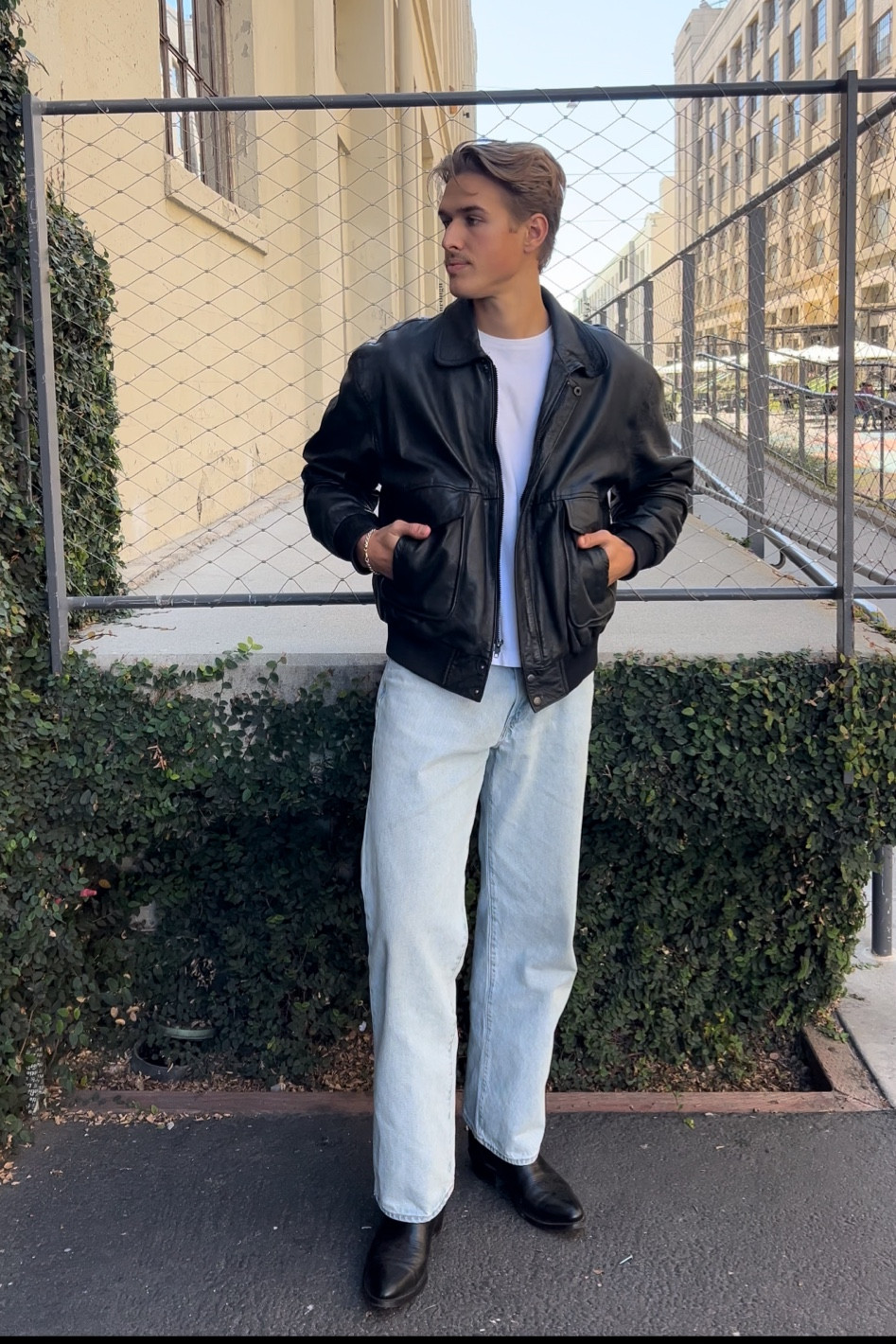 Leather Jacket Outfit 