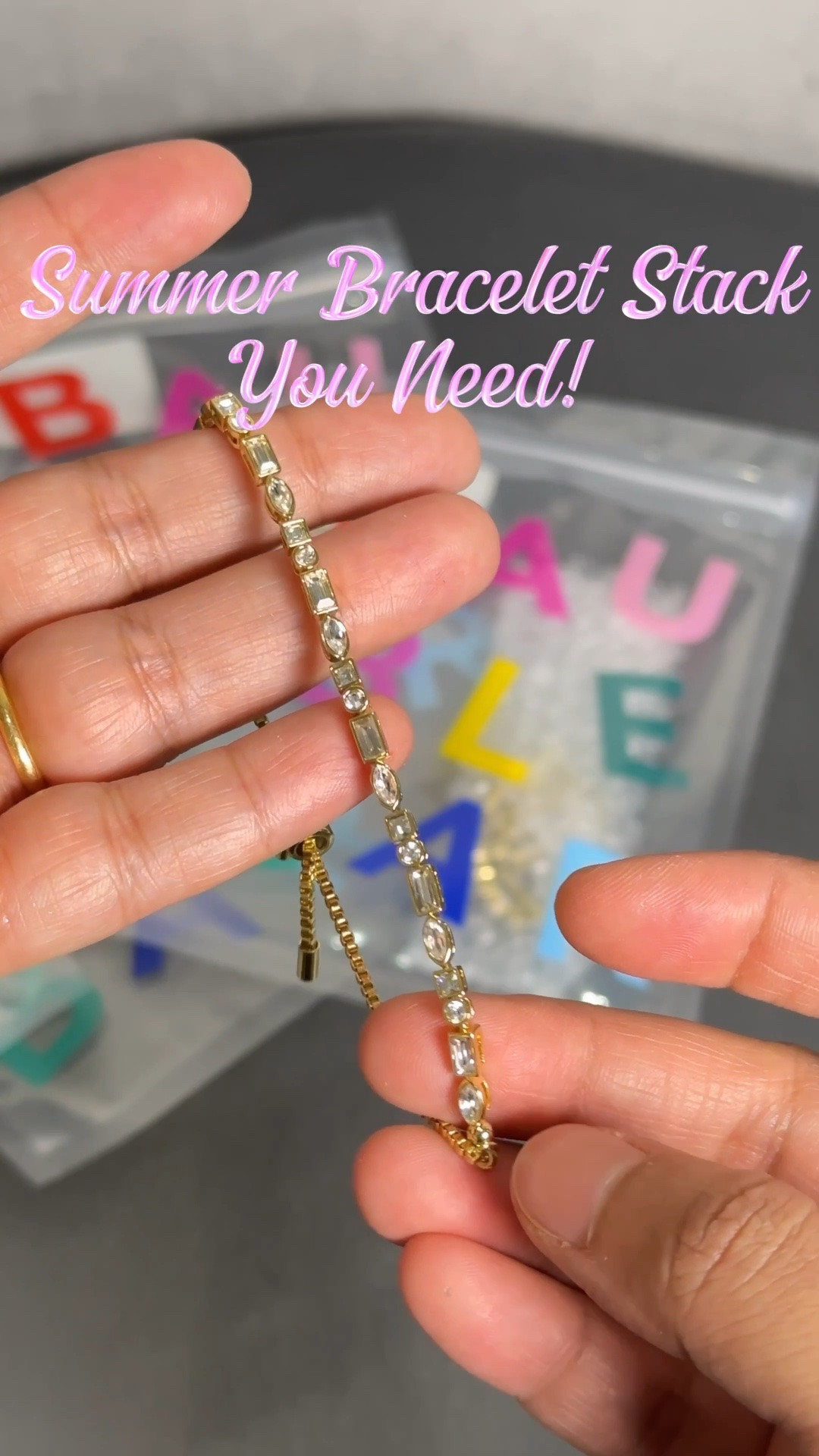 Summer bracelet stack you need! @baublebar #braceletstack #summerjewelry #sparklingjewelry #delicatebracelets #jewelryhaul giftideas accessorylove dailyluxury glitterjewels sparkles braceletcollection handmadejewelry affordableluxury styleinspo trendalert braceletstyle charmbracelet minimaljewelry goldjewelry diamonds unboxingjewelry fashionvideo

#LTKgrwm #LTKSaleAlert