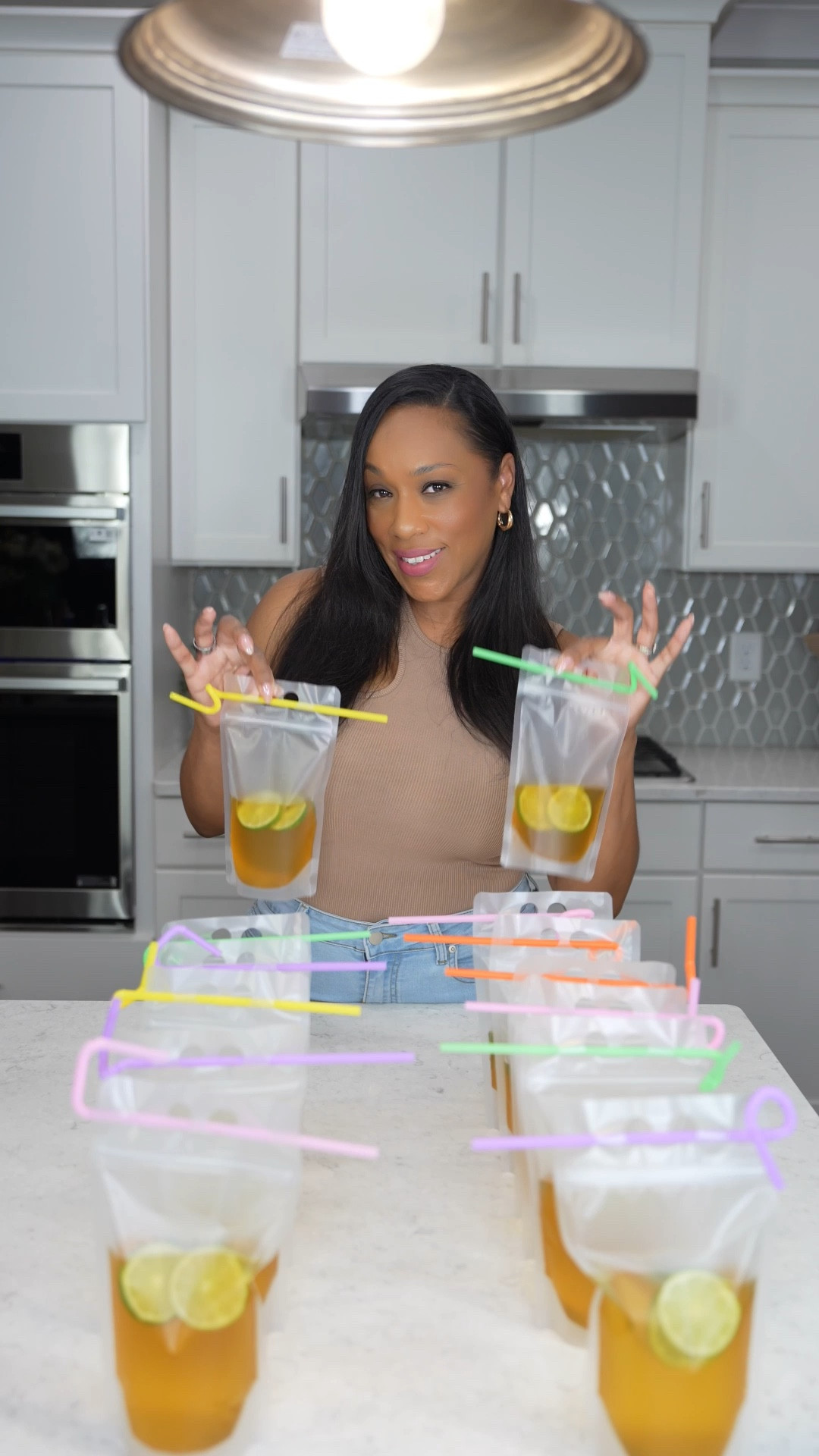 Let’s make adult Capri Suns! I mixed tequila, Grand Marnier, and lime juice for a classic margarita—but use whatever you like. These are perfect and convenient for the beach, the lake, cookouts, or any spring or summer event

Just keep it in the fridge until your ready to pack it up and enjoy.


#LTKSeasonal #LTKParties #LTKFestival