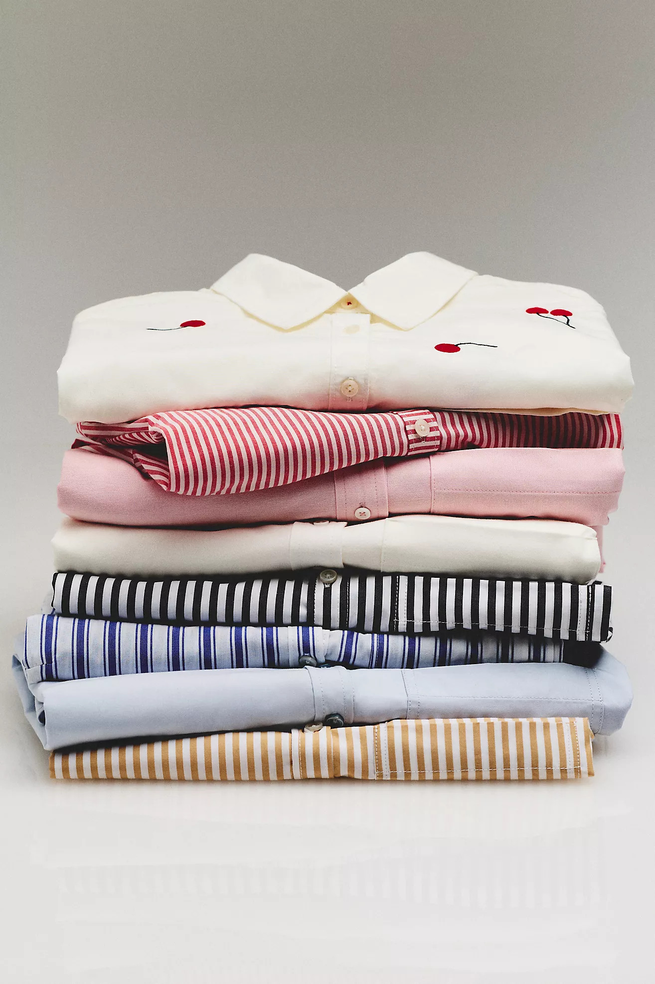 The Shrunken Bennet Buttondown Shirt by Maeve | Anthropologie (US)