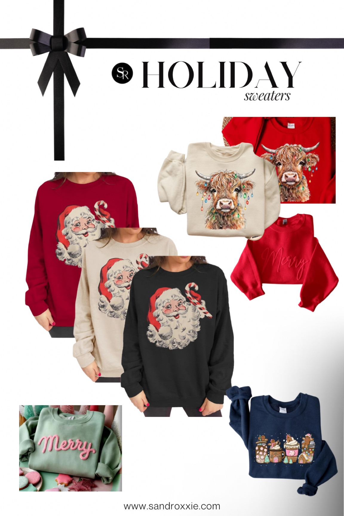 Holiday Sweaters | Small shop Christmas sweaters 

Xo, Sandroxxie by Sandra www.sandroxxie.com | #sandroxxie 

#LTKFindsUnder50 #LTKGiftGuide #LTKHoliday