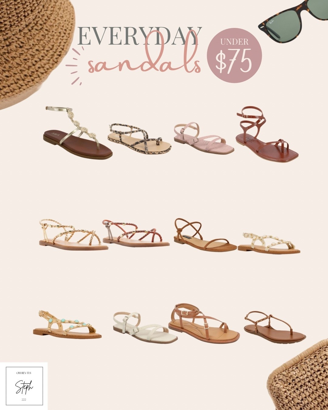 Perfect sandals do exist and they don’t need to cost $200 ☀️

These are the pairs you’ll throw on for everything, coffee runs, beach days, errands, dinner and all under $75 and actually cute.

The best part? They look way more expensive than they are. Neutral, easy, and goes-with-everything kind of shoes.

Your summer shoe lineup is handled.

#LTKSeasonal #LTKootd #LTKSaleAlert