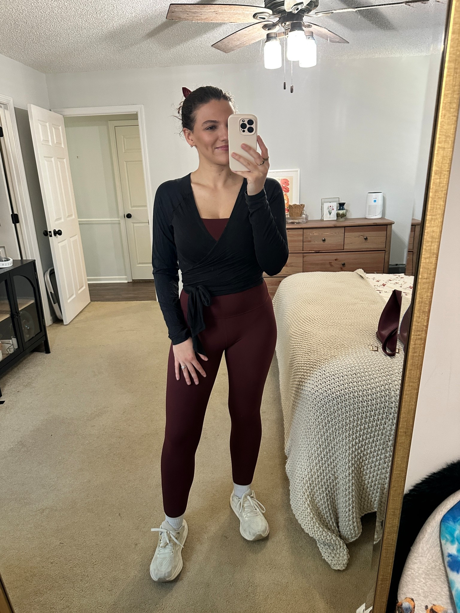 CRZ Yoga activewear set & target wrap top 

#LTKootd #LTKdayinmylife #LTKmomlife