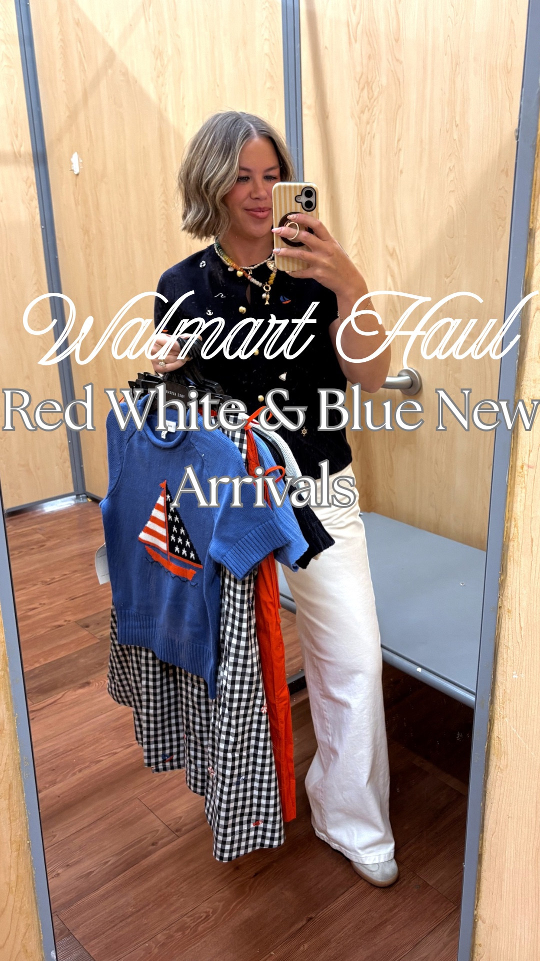 Walmart Haul- Red White and Blue New Arrivals
Y’all these are all so freaking cute and have such nautica vibes and I am here for it!!
#walmart #walmarthaul #walmartfinds #walmartfashion #walmartstyle #redwhiteandblue #newarrivals #affordablefashion #affordablestyle #summeroutfit #casualoutfit #cuteoutfits #outfitidea #tryon 

#LTKOver40 #LTKSeasonal #LTKootd