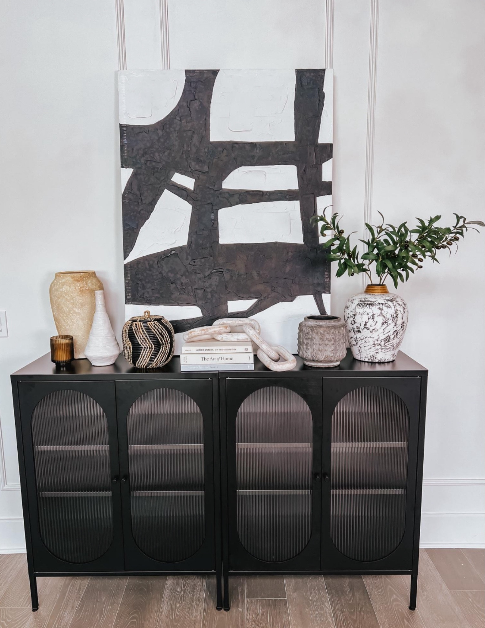 Our must-have Walmart cabinet! Such a good designer look for less. 😍🤍

#LTKfindsunder50 #LTKstyletip #LTKhome