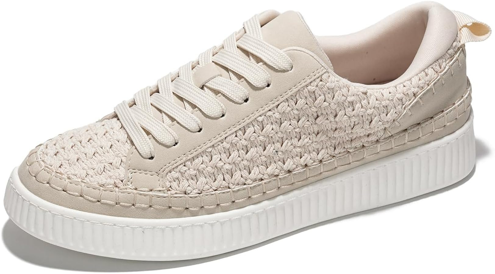 Project Cloud Sneakers for Women - Memory Foam Shoes for Women & Women's Fashion Sneakers, Lace-U... | Amazon (US)