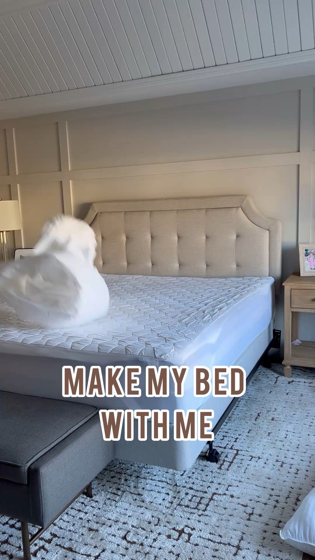 Make my bed with me! Fresh linens are the best! 
Amazon finds
Target pillows 

#LTKHome #LTKSaleAlert