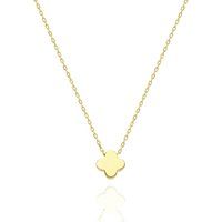 Gold Clover Necklace/14K Charm Birthday Gift Graduation Bridal Anniversary | Etsy (US)