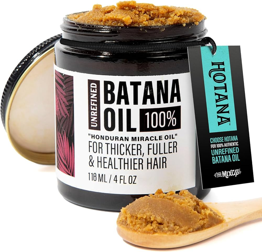 Unrefined Batana Oil for Hair Growth - Authentic & Organic Dr Sebi Batana Hair Mask from Honduras... | Amazon (US)
