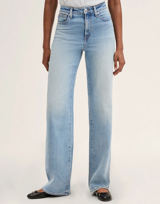 The Curvy Perfect Vintage Wide-Leg Jean | Madewell
