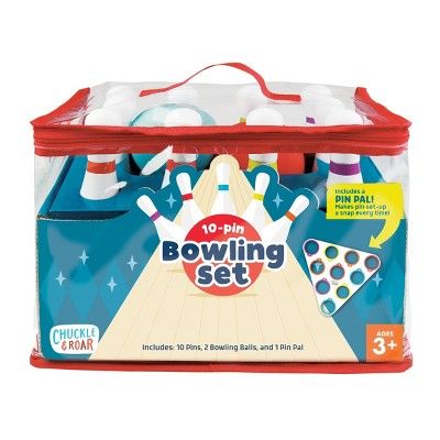 Chuckle & Roar 10 Pin Kids Bowling Set | Target