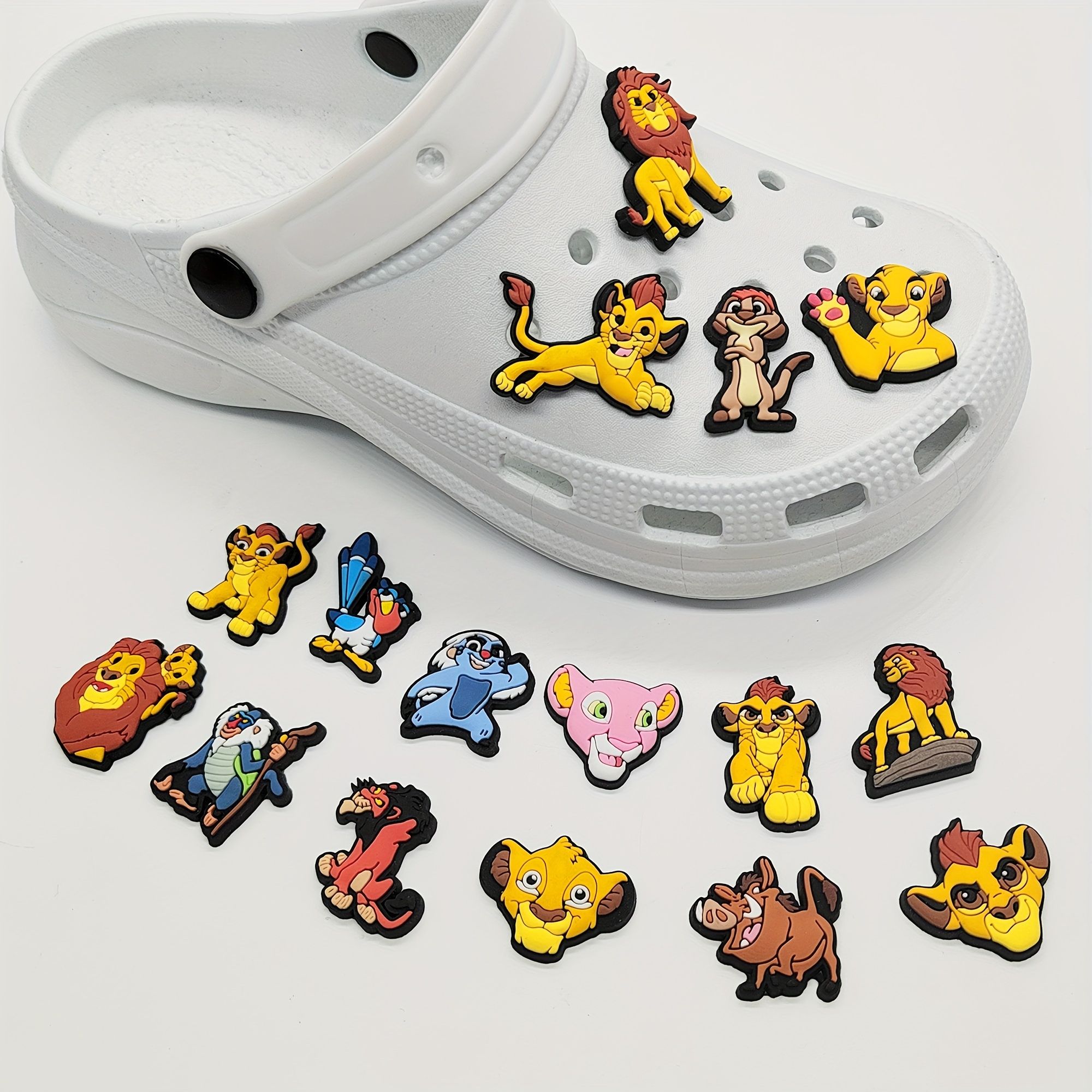 Lion King Simba Friends Pvc Shoe Charms Set   - Temu | Temu Affiliate Program