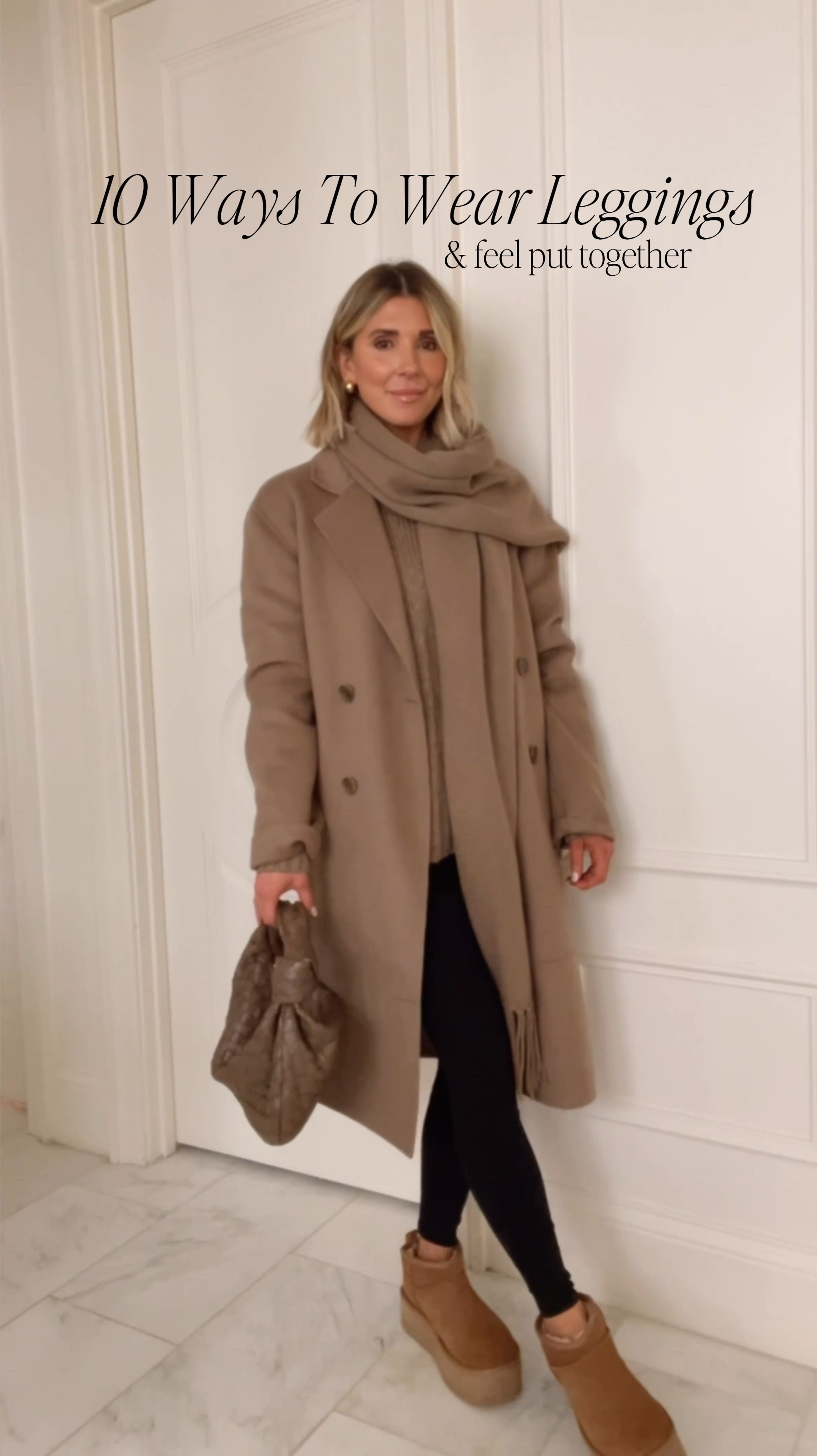 Stylish outfit ideas - ways to wear leggings 