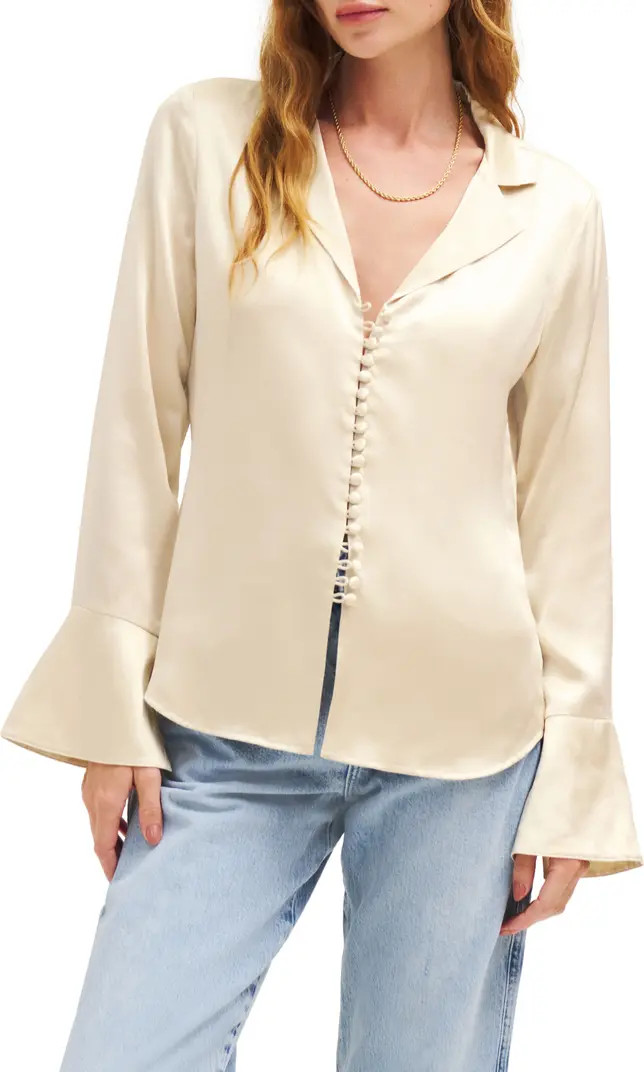 Jeremiah Silk Button-Up Shirt | Nordstrom
