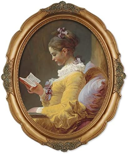 SIMON'S SHOP Oval Frame 11x14, Gold Picture Frames 11 x 14 for Gallery Wall Display, Vintage Post... | Amazon (US)