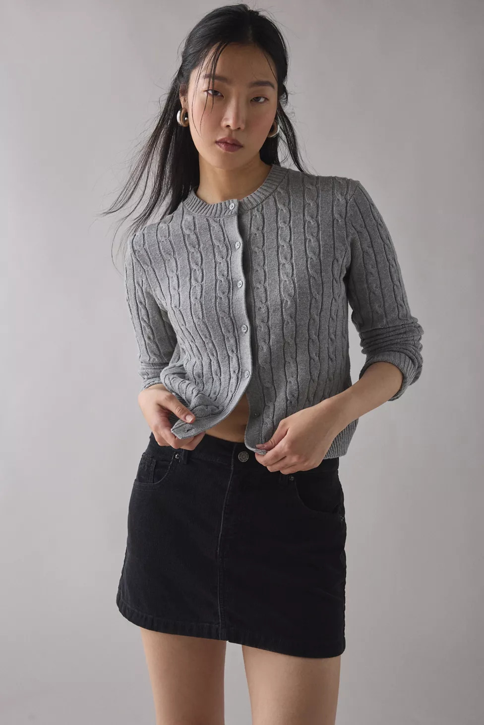 BDG Onna Corduroy Micro Mini Skirt | Urban Outfitters (US and RoW)