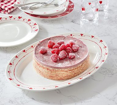 Painted Hearts Serving Platter | Pottery Barn (US)