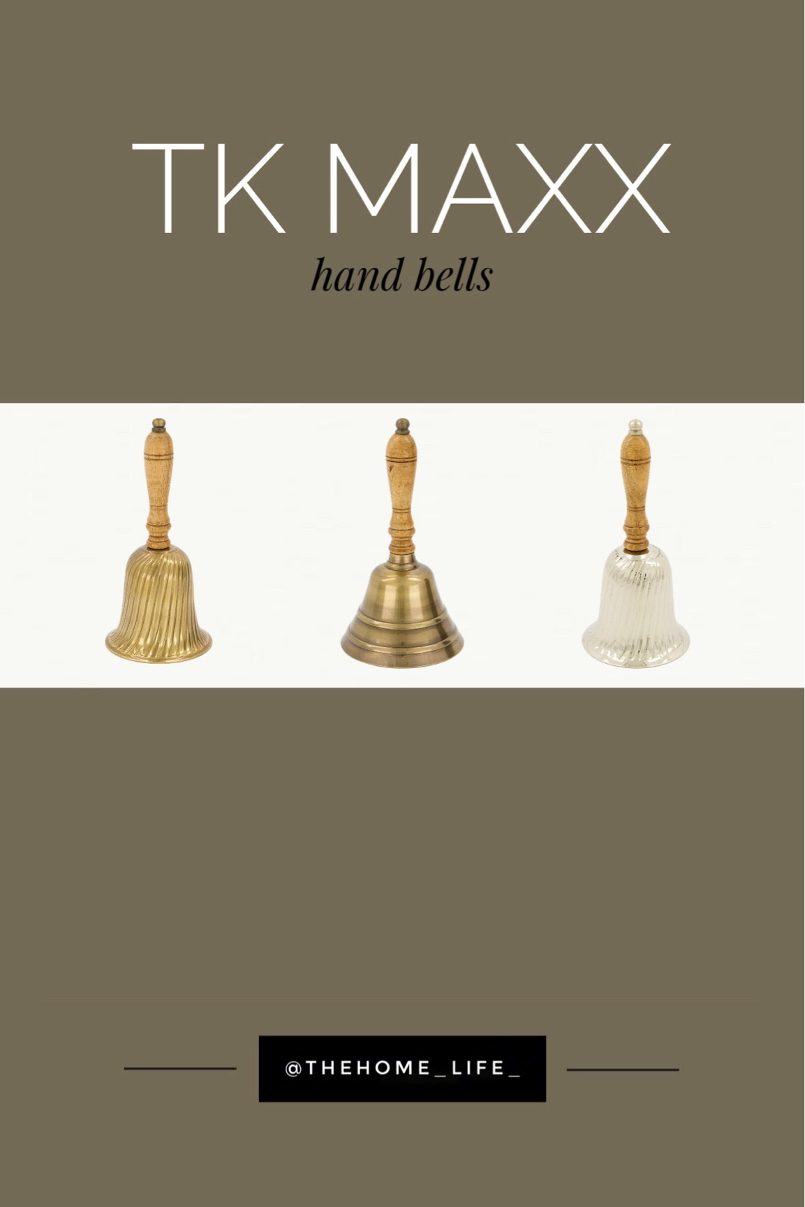 Love that lots of you bought the handbell from TK Maxx I shared the other day! Had to show my other half I hadn’t gone crazy for buying a bell and that others had too 🤪 I’ve found some others on the TK Maxx website, all under £10!

#LTKhome #LTKuk #LTKeurope