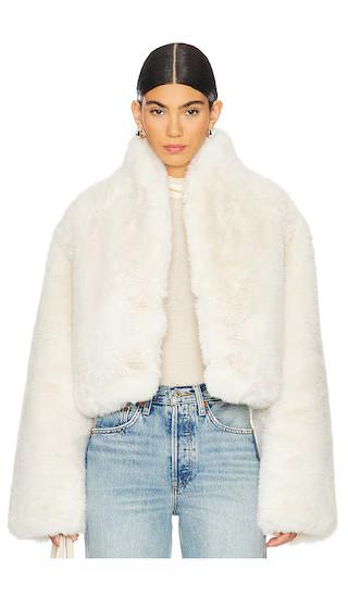 Elizabeth Jacket in Ivory | Revolve Clothing (Global)