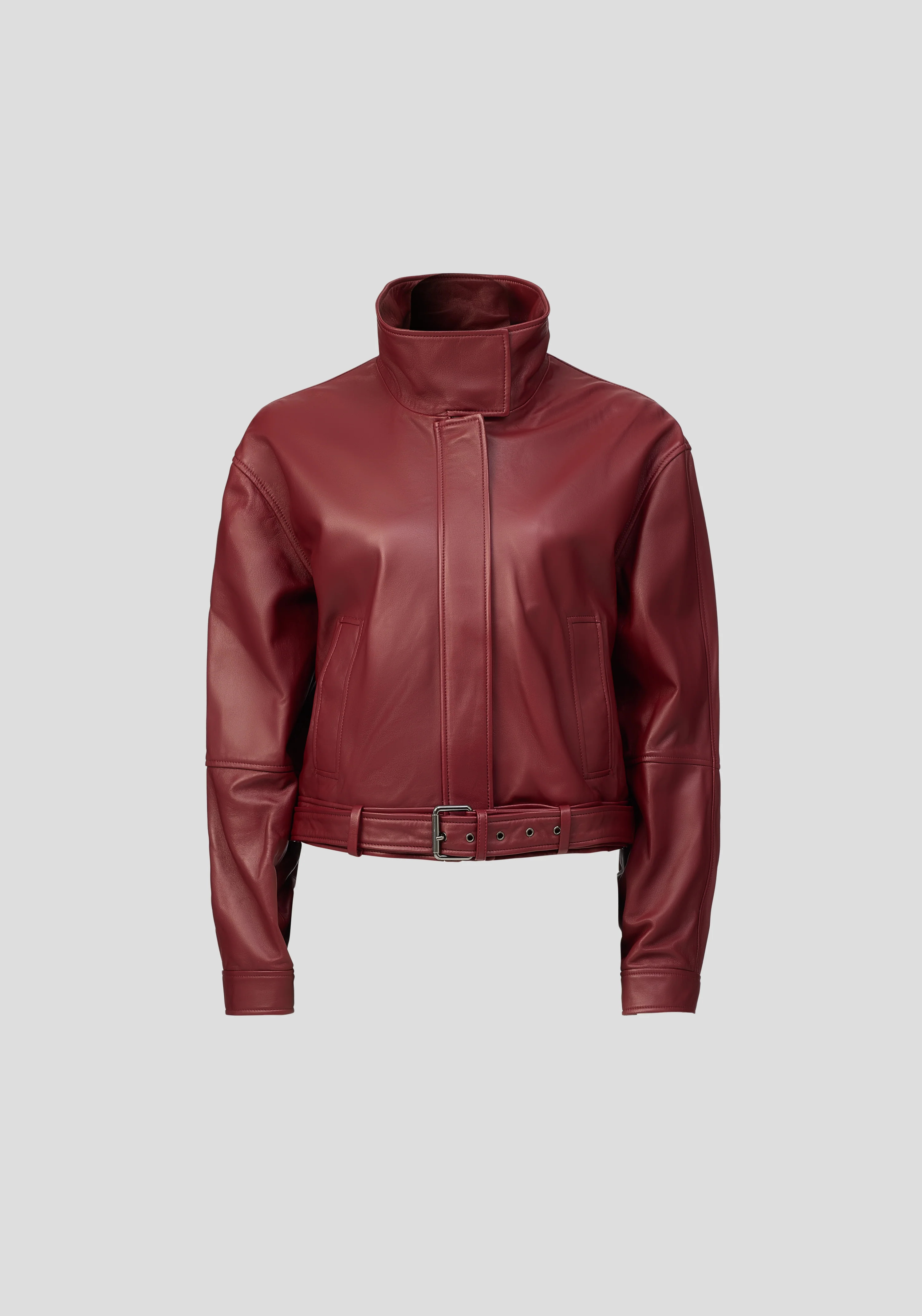 Rampage Leather Bomber Jacket | Viktoria & Woods