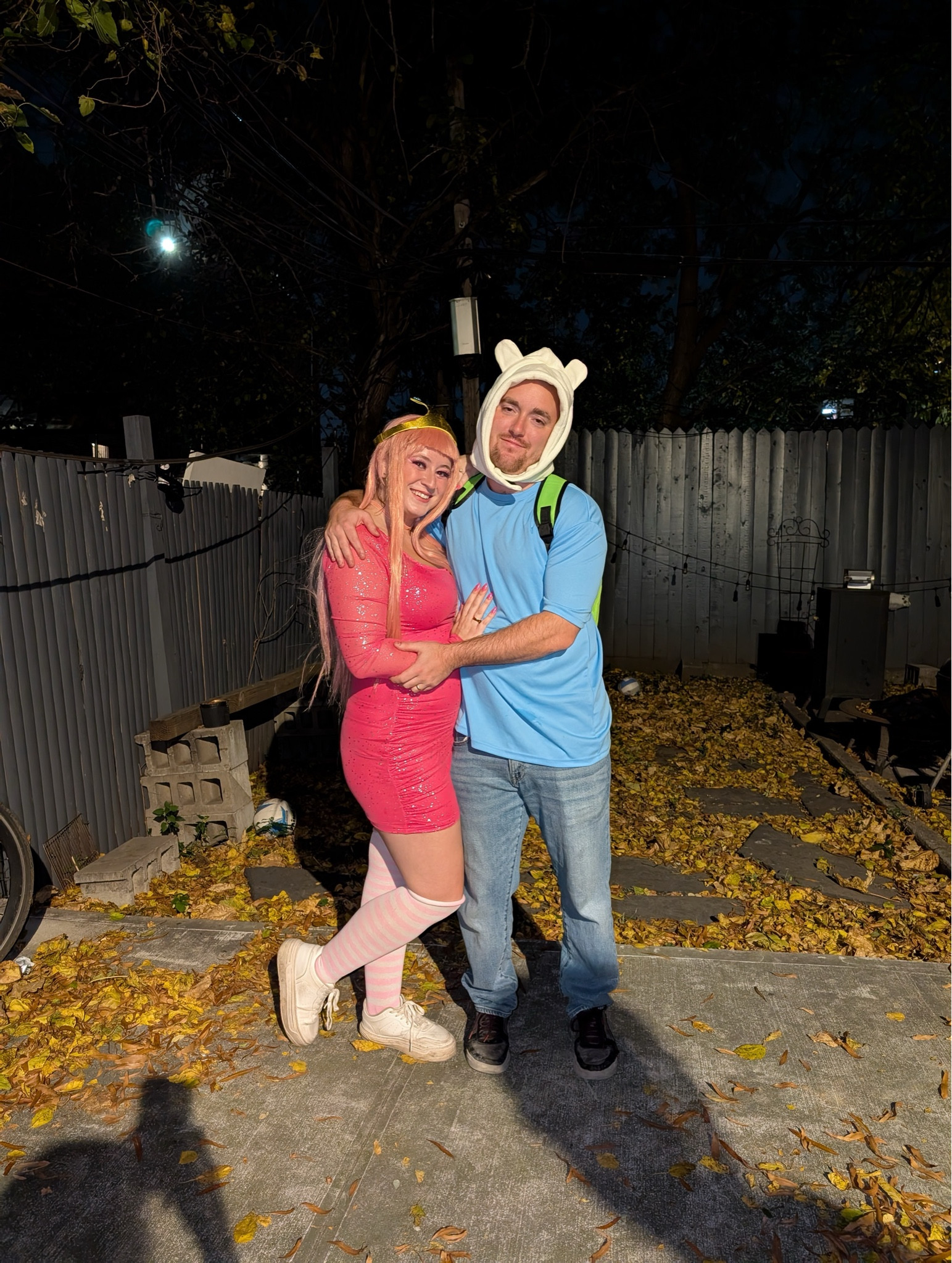 Halloween Costume (night 2!) 🍭🗡️👑 Princess Bubblegum and Finn from Adventure Time!

#LTKHoliday #LTKParties #LTKSeasonal