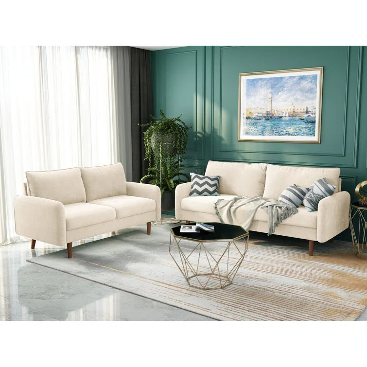 Cococon 69.05'' Velvet Square Arm Loveseat | Wayfair North America