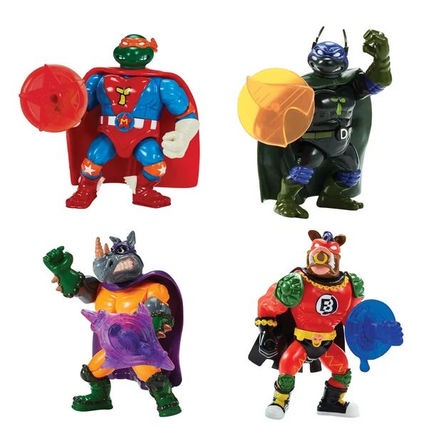 Teenage Mutant Ninja Turtles: Sewer Heroes 4-Figure Bundle with Accessories | Walmart (US)