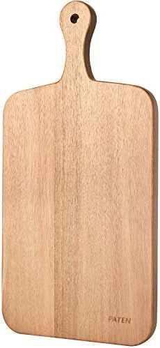 Paten Cutting Board,Acacia Serving Board, Wood Cutting Boards for Kitchen,Chopping Board with Gri... | Amazon (US)