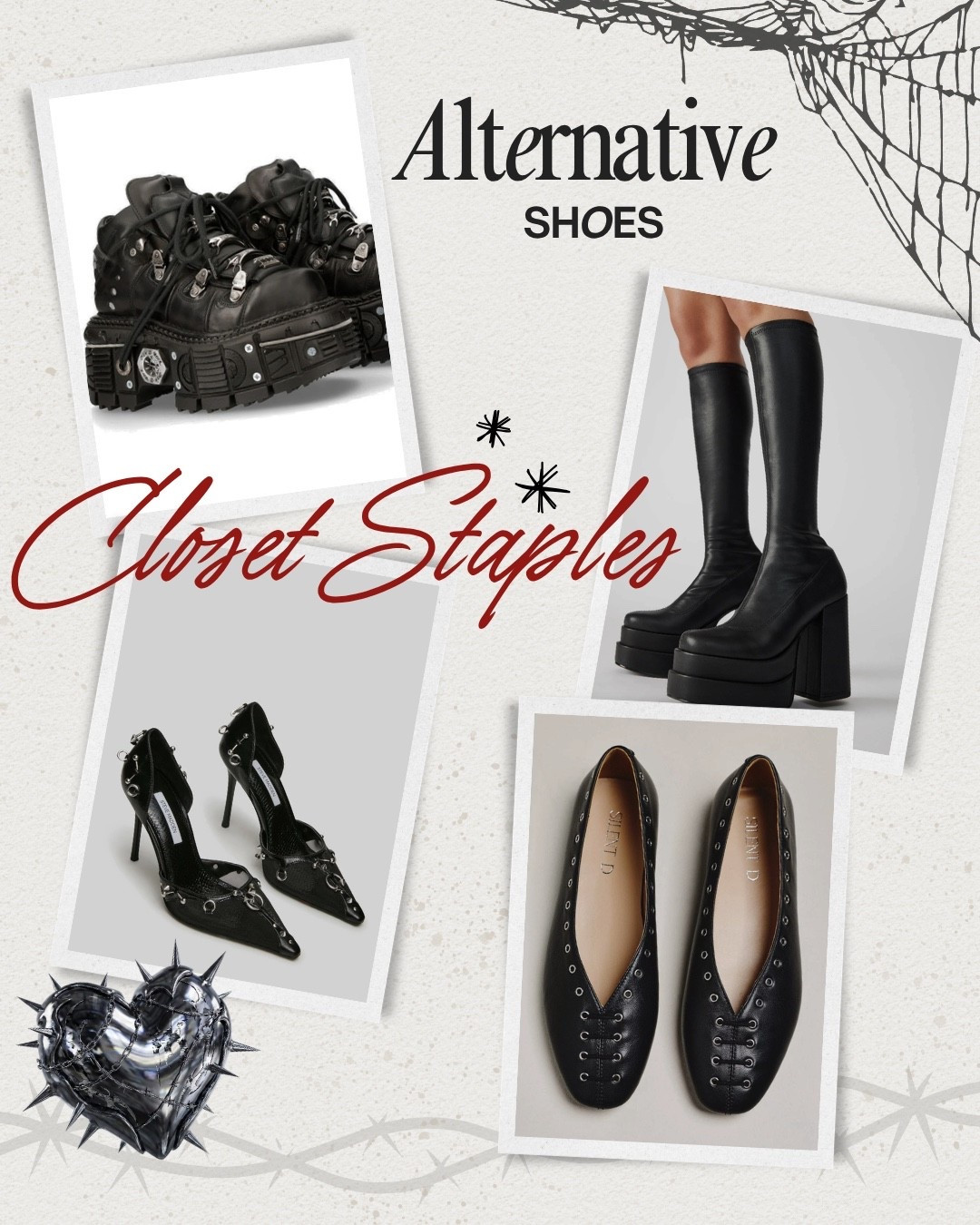 Build your alternative shoe collection with these staples: loafers, platforms, stompy boots and more 🥀

#LTKgrwm #LTKWorkwear