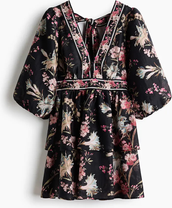 Linen-blend dress | Nordstrom