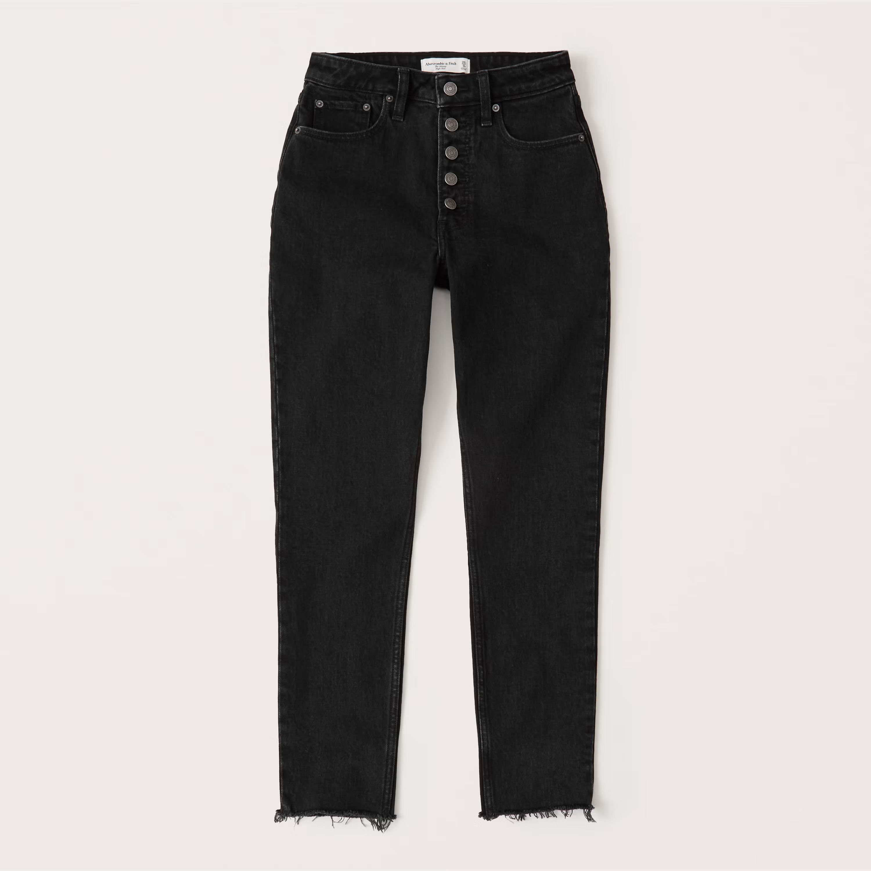 Curve Love High Rise Skinny Jeans | Abercrombie & Fitch (US)