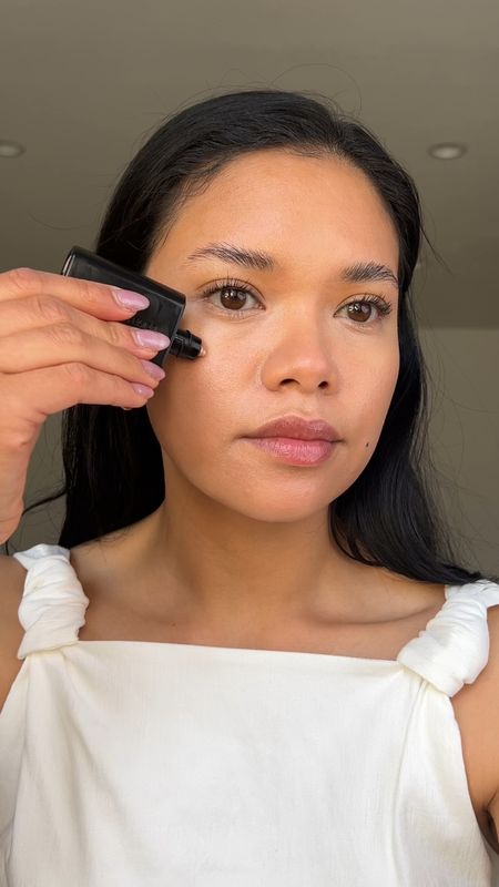 Westman Atelier 5 Minute Makeup Look:
-drops in peau de peche
-contour stick in truffle
-blush in couchette

#LTKbeauty #LTKfindsunder100 #LTKxSephora