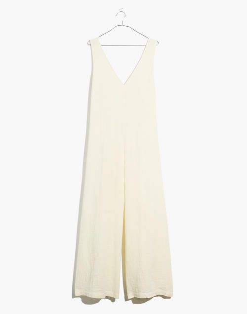 Lightestspun Tie-Back Cover-Up Jumpsuit | Madewell