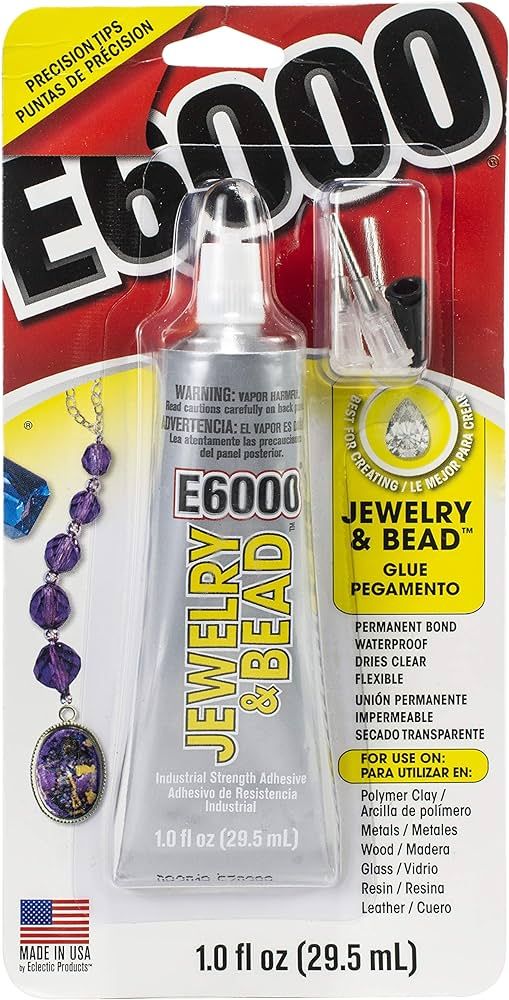 E6000 242001 Jewelry and Bead Adhesive - 1 fl oz | Amazon (US)