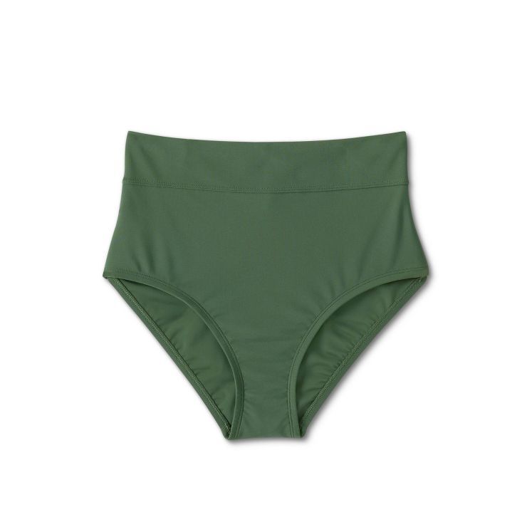 Women's Tummy Control High Waisted Bikini Bottom - Kona Sol™ | Target
