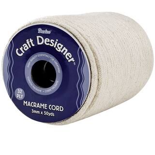Darice® Craft Designer™ Cotton Macramé Cord in Natural | 3 mm | Michaels® | Michaels Stores