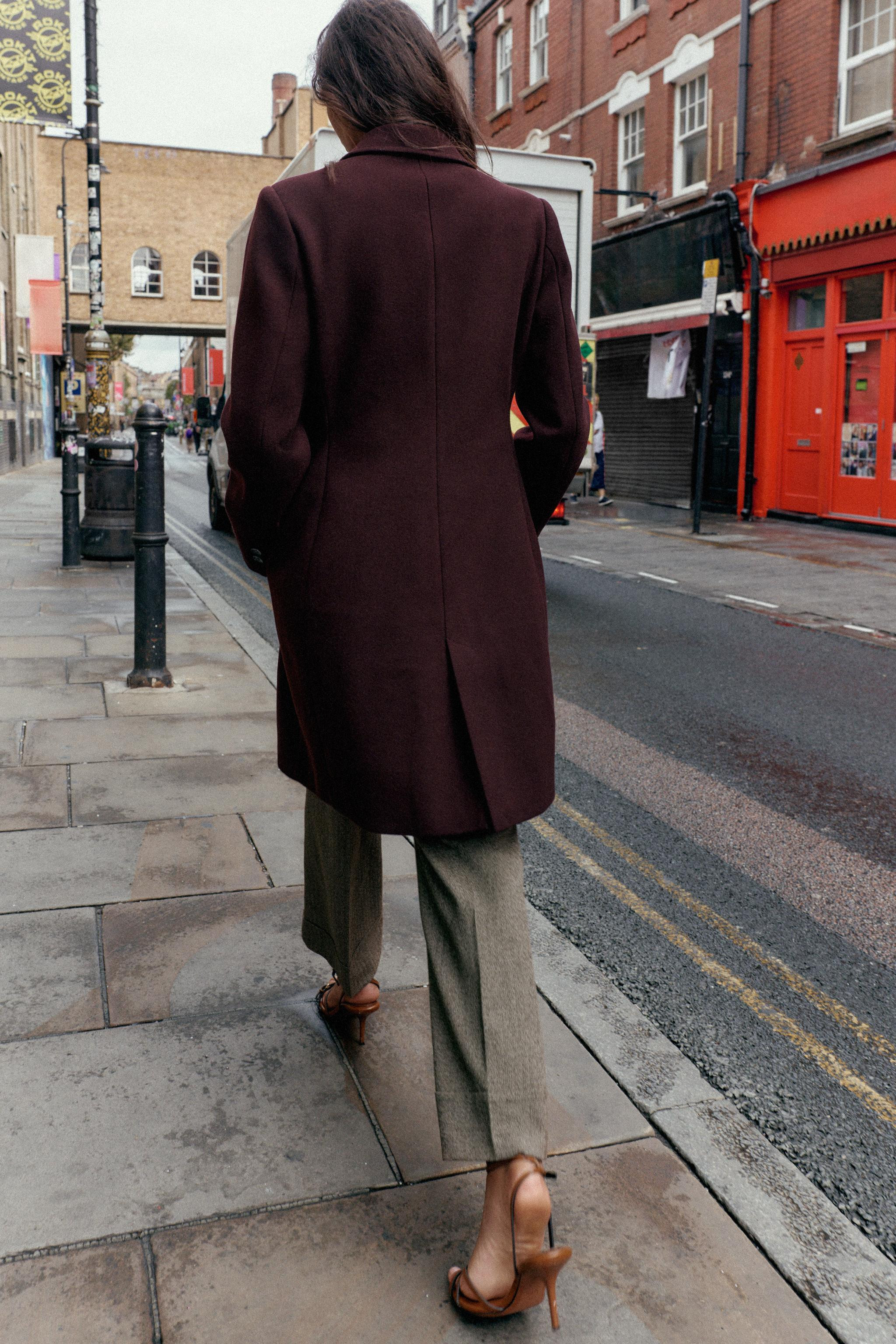 SOFT SHOULDER PAD COAT | Zara US