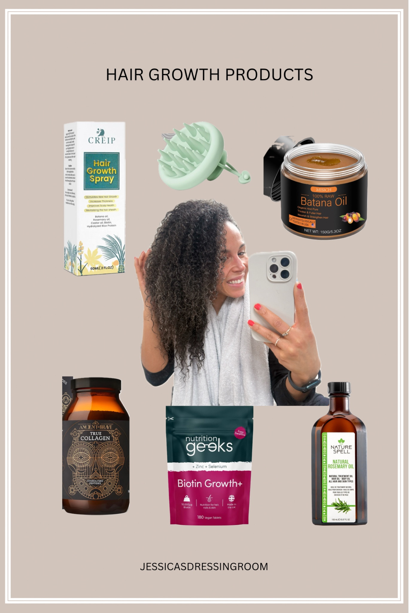 As well as natural ways to enhance hair growth like eating healthy fats… here are some products I use to help grow my hair. These are great for all hair types, and for my mamas postpartum hair loss! #hairgrowth #biotin #beautyproducts #curlyhair #hair #hairproducts

#LTKuk #LTKbeauty