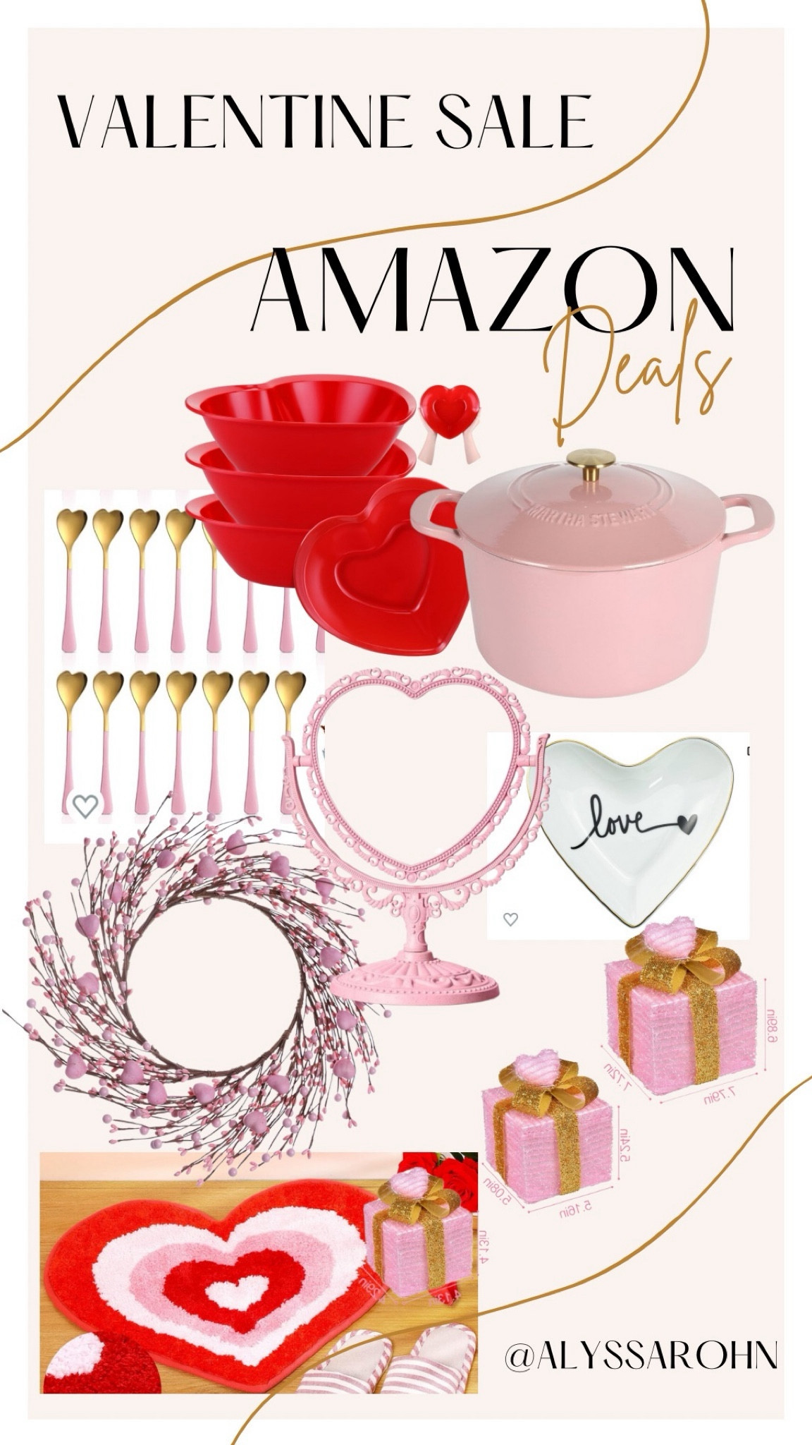 Valentine decor on sale. Amazon finds. Amazon influencer 

#LTKhome #LTKSeasonal #LTKSpringSale