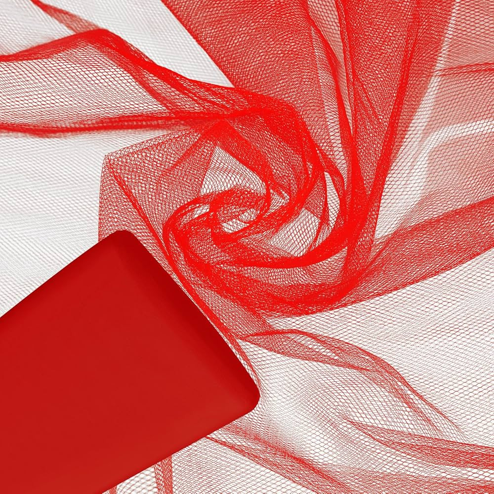 Timgle Tulle Fabric Rolls 54 Inch by 100 Yards (300 Ft) Tulle Ribbon Netting Fabric Spool Fabric ... | Amazon (US)