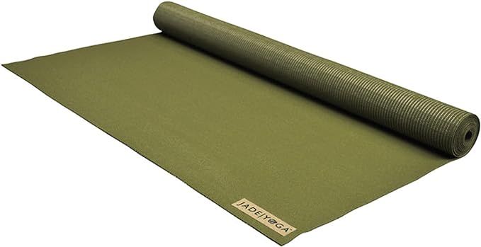 JadeYoga - Voyager(™) Yoga Mat - Natural Rubber Lightweight & Portable Gym Fitness Exercise Str... | Amazon (US)