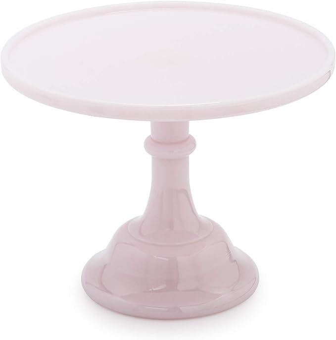 Mosser Pink Milk Glass Cake Stand, 1034; | Amazon (US)