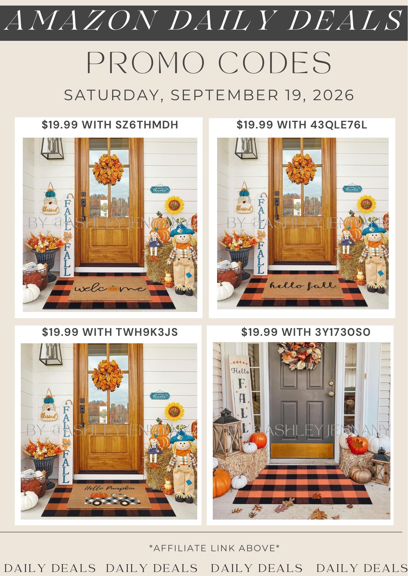 Amazon deals

#LTKSeasonal #LTKHome #LTKSaleAlert