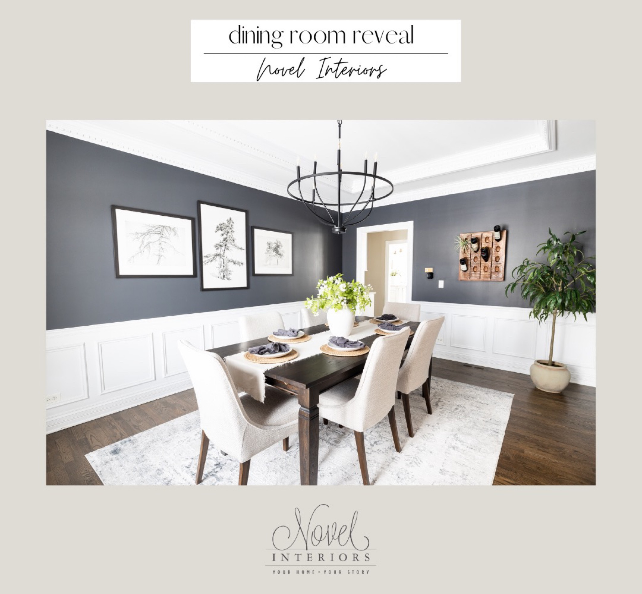 Dining room reveal. Richer, bolder and definitely beautiful !

#LTKhome #LTKFind #LTKfamily