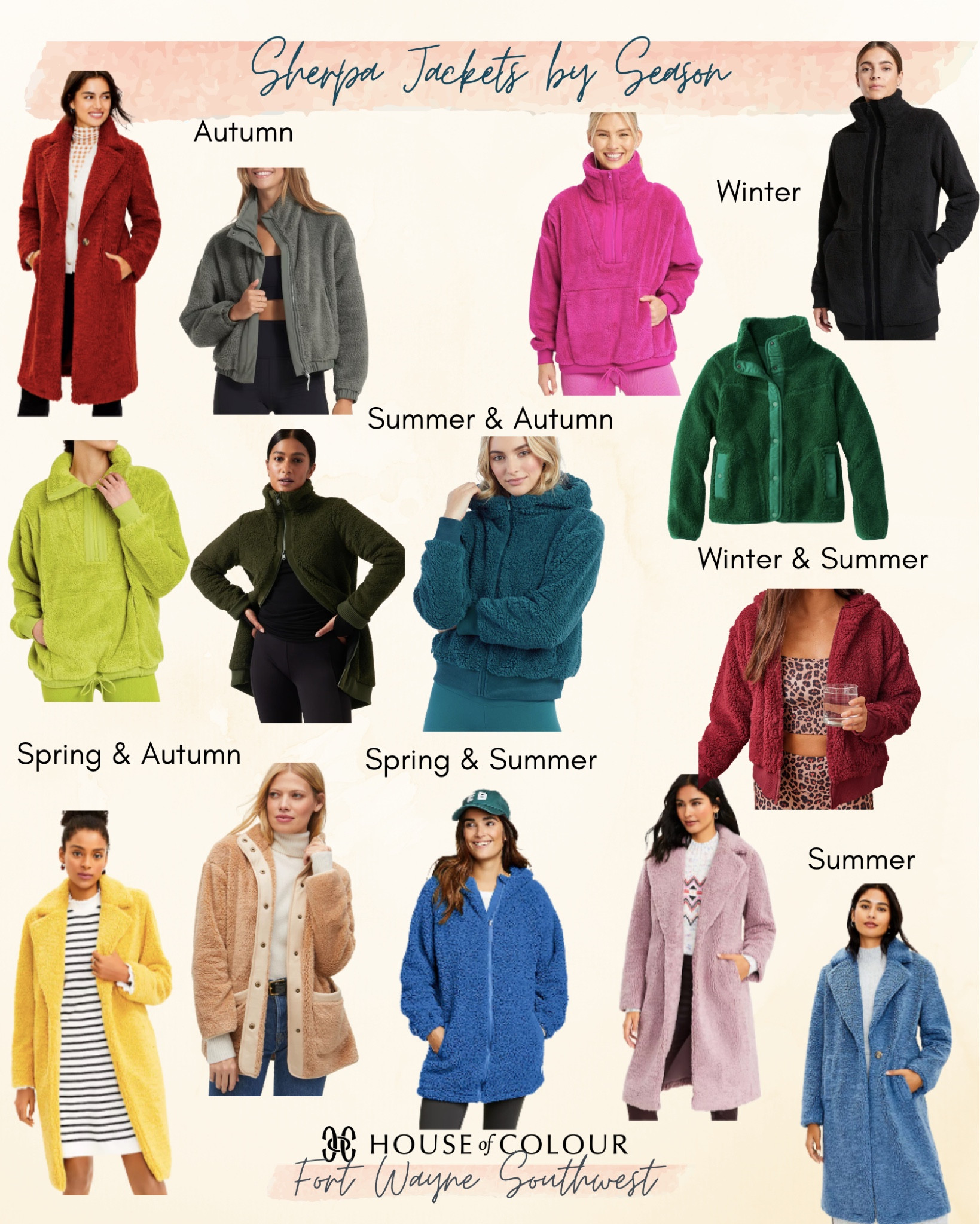 Pattern Sherpa Full-Zip Jacket curated on LTK