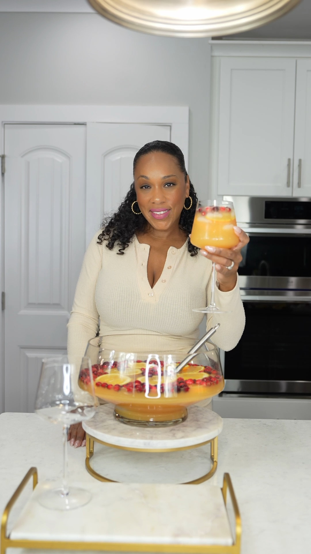 ✨ Thanksgiving Champagne Punch ✨
This is the easiest punch to make and it’s always a crowd pleaser 🥂 Perfect for Thanksgiving or any holiday gathering.

I’ve linked everything I used to make and serve it, from the punch bowl to the stemless wine glasses and serving trays that make hosting effortless.

#LTKSeasonal #LTKHome #LTKHoliday