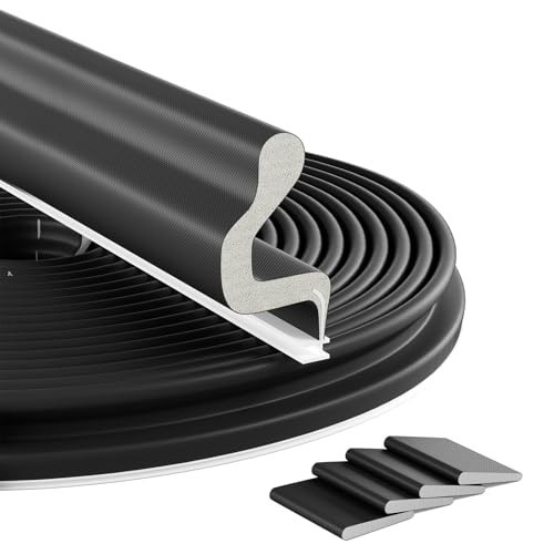 Bantie 60FT Kerf Weather Stripping Door Seal Sound Proof Weather Strips Seal Strip for Front Door Frame Soundproofing Exterior Door Insulation Gasket (with 4 Door Corner Seals) | Amazon (US)