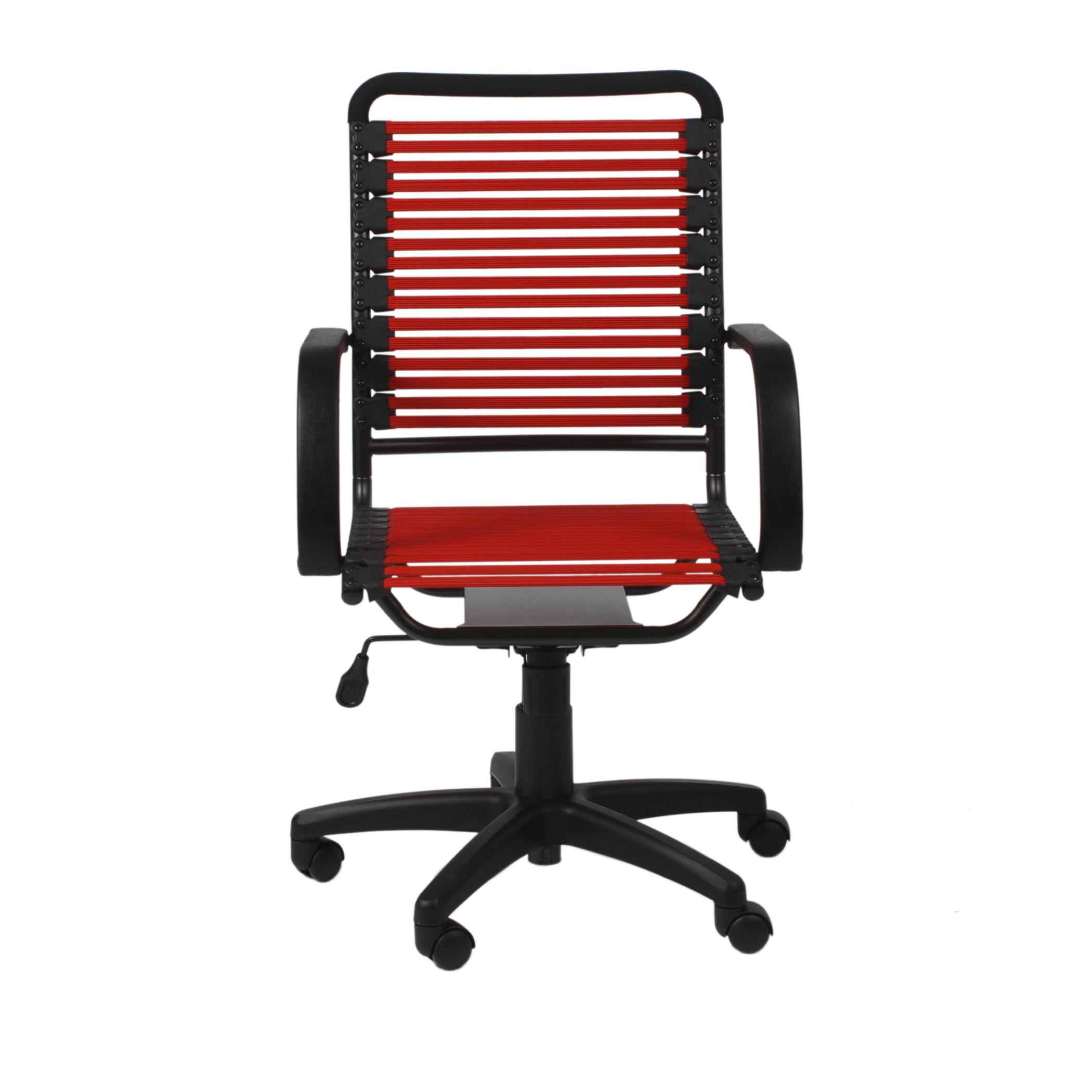 Euro Style Bungie Flat High Back Office Chair | Two-Lock Tilt with 360° Swivel | Adjustable Heig... | Amazon (US)