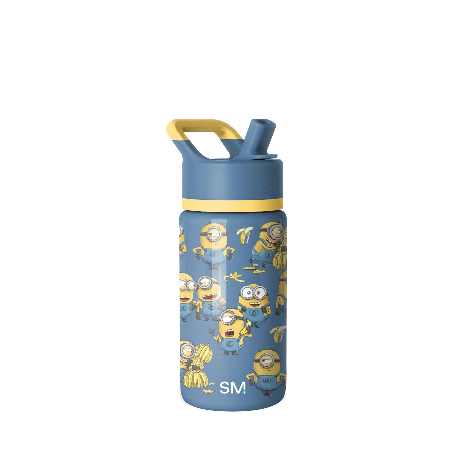 Simple Modern Kids Summit Water Bottle with Straw Lid | Despicable Me Minions 14oz Stainless Stee... | Amazon (US)